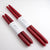 Berry Red Beeswax Tapers