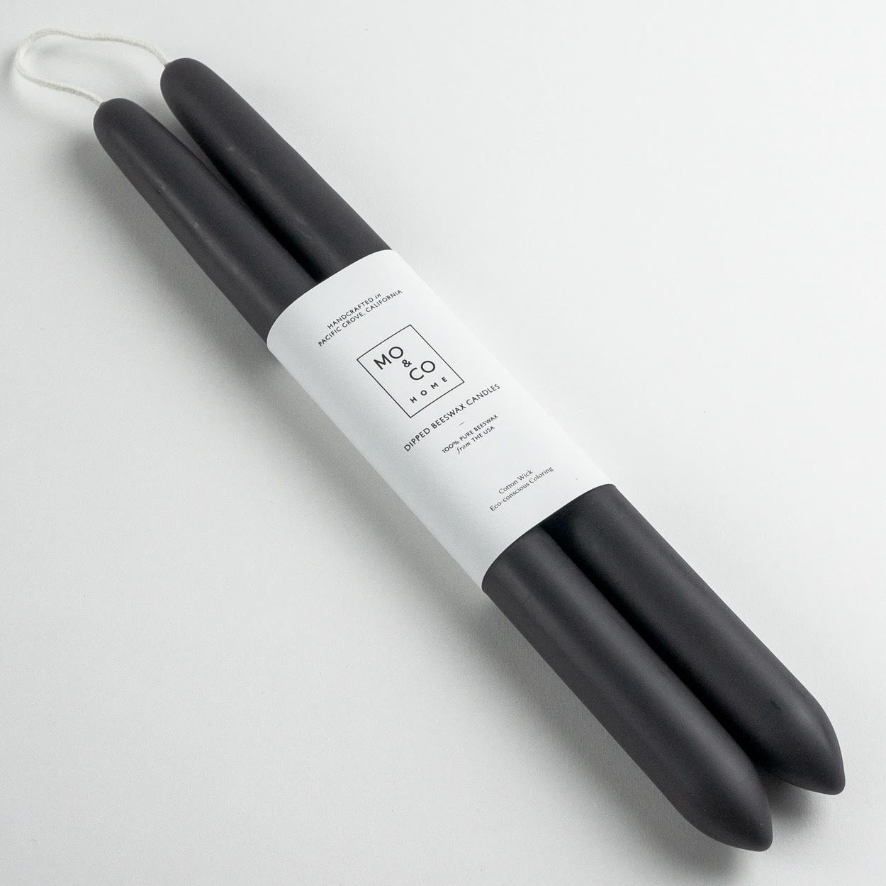 Charcoal Beeswax Tapers