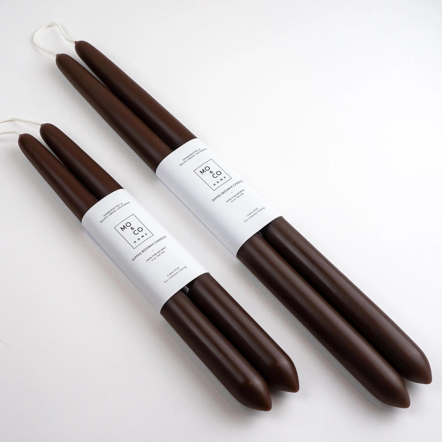 Chestnut Beeswax Tapers