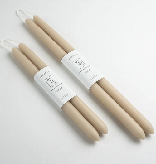 Clay Beeswax Tapers