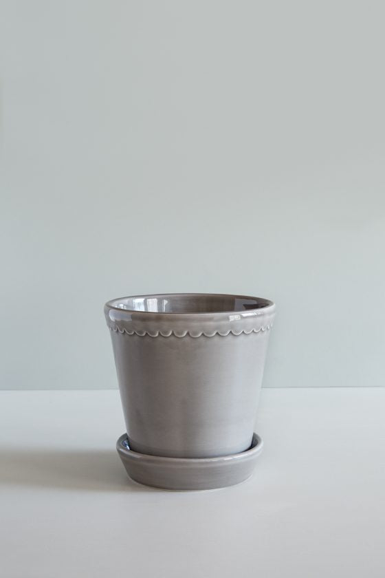Helana 12cm Pearl Grey