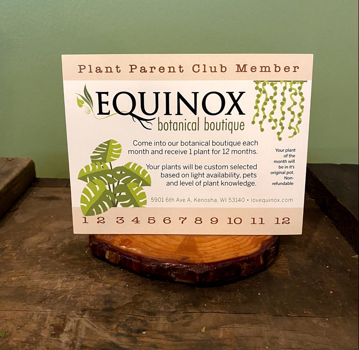 Plant Parent Club Membership