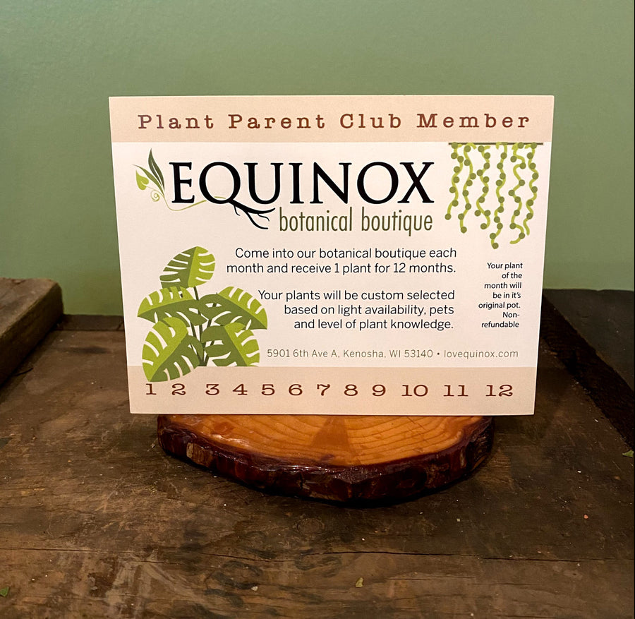 Plant Parent Club Membership