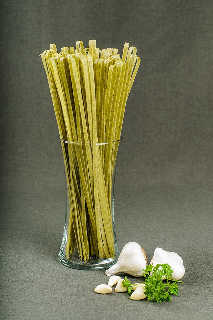 Garlic Parsley Fettuccine