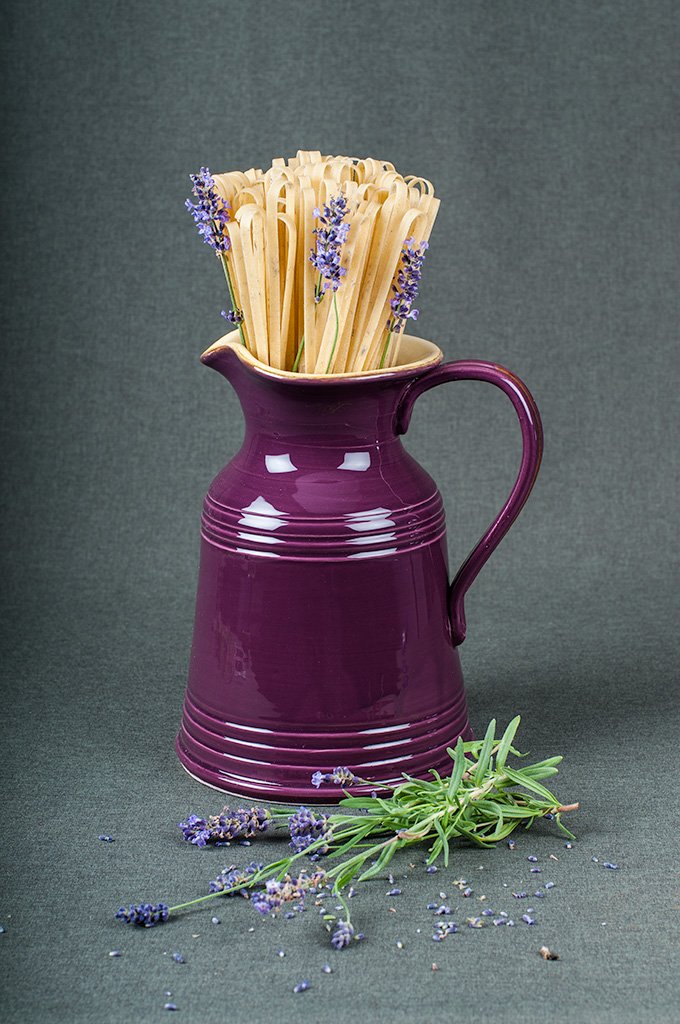 Lavender Fettuccine