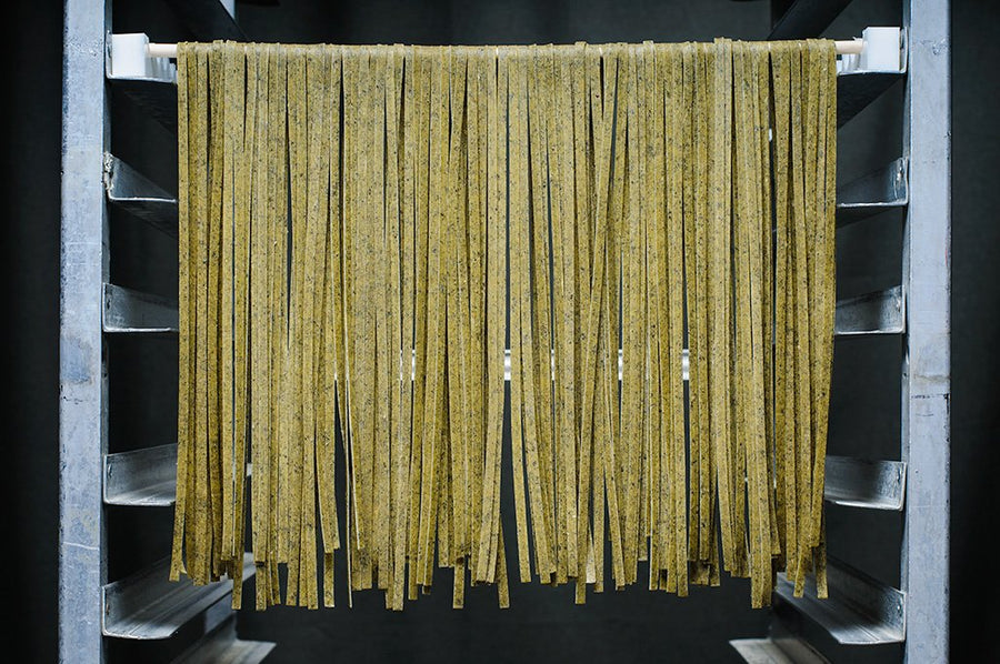 Roasted Garlic Herb Fettuccine