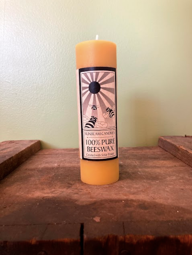 Beeswax Pillar 2" x 6.25"